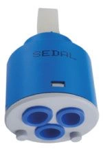 Картридж SEDAL, D=40мм, короткий, с керамическими пластинами, LEMARK