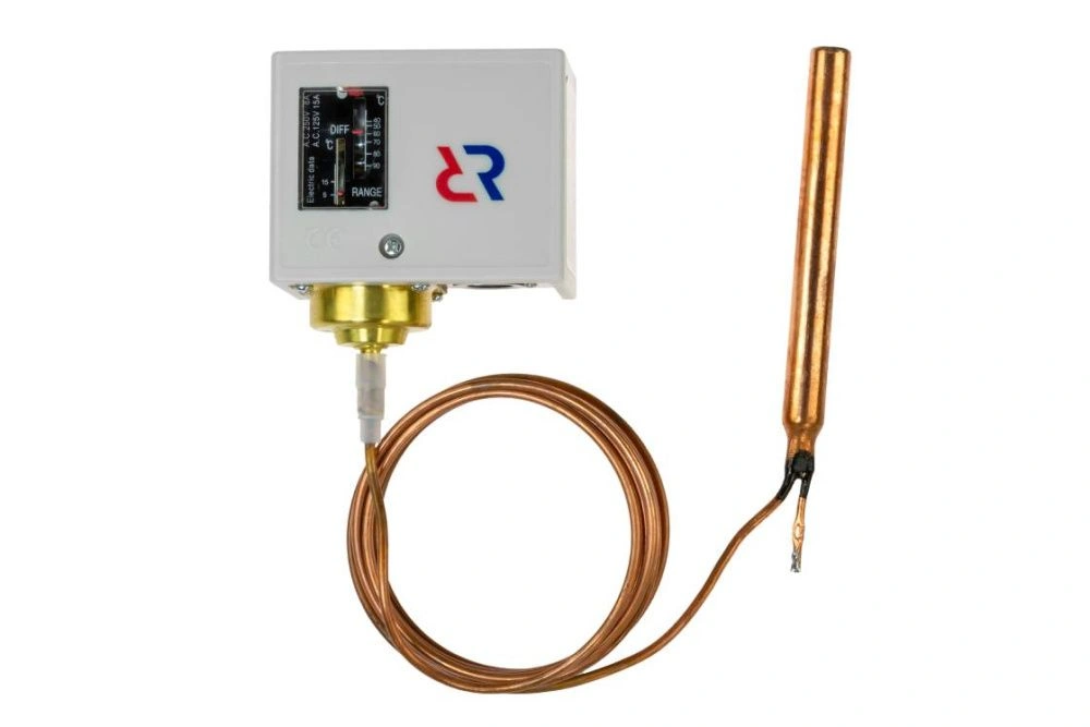 Реле температуры KP81R (90-150 С), L=2 м, Ридан 