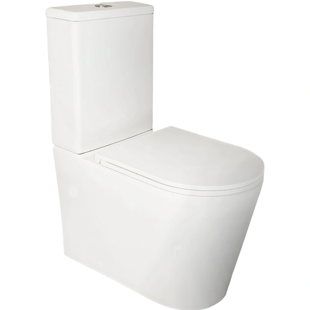 Унитаз напольный BONELLE безободковый (торнадо) AZARIO