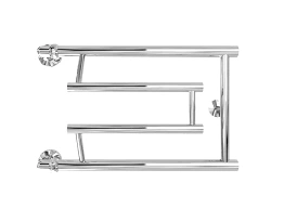 Полотенцесушитель C primo 32/50 см 1"-3/4"-1/2" хром, боковое подключение, Водяной (К0), ДВИН