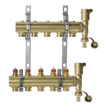 Комплект коллекторов FHF-5 set вент. вставки латунь