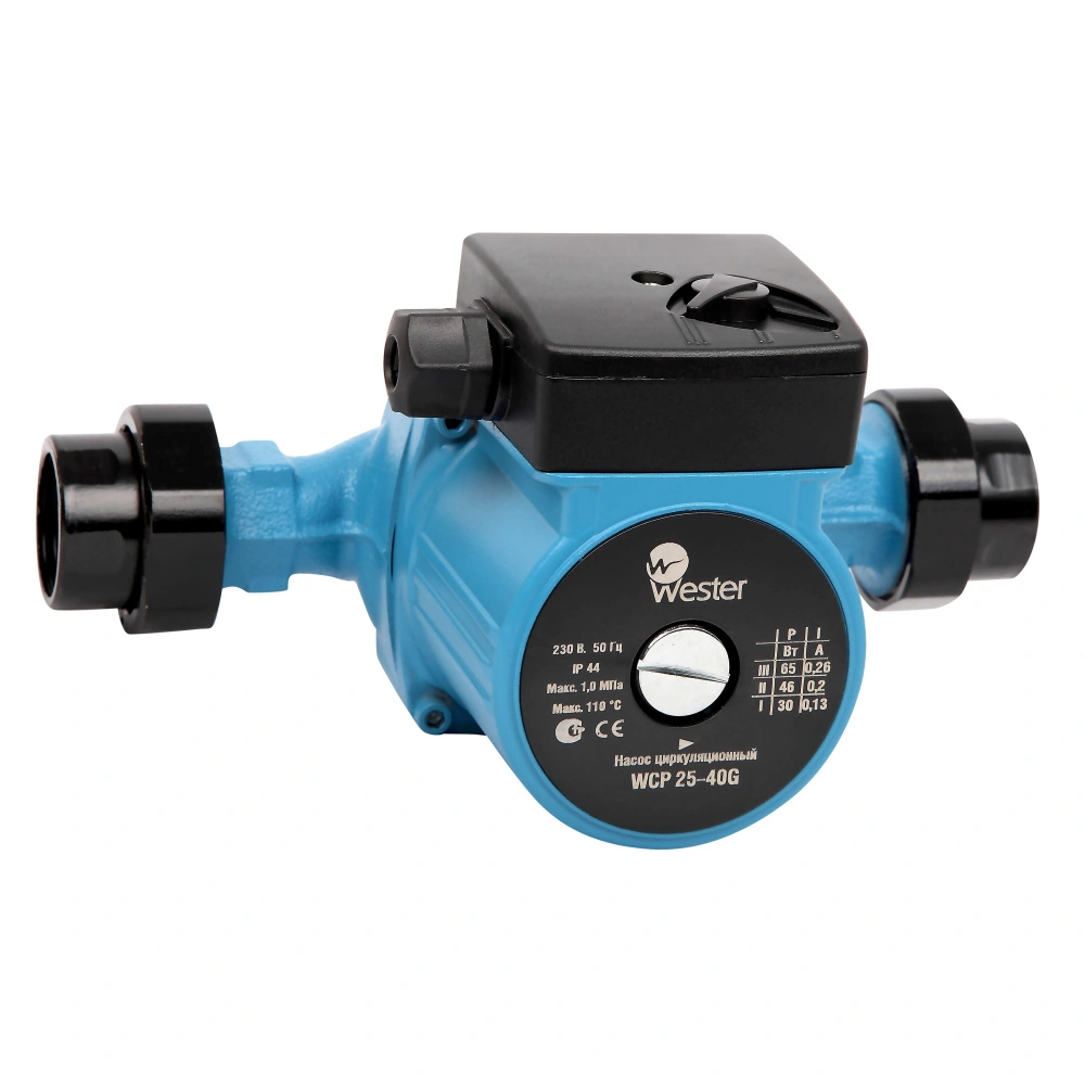 Насос циркуляционный WCP 25-60G 130 мм (с гайками) Wester