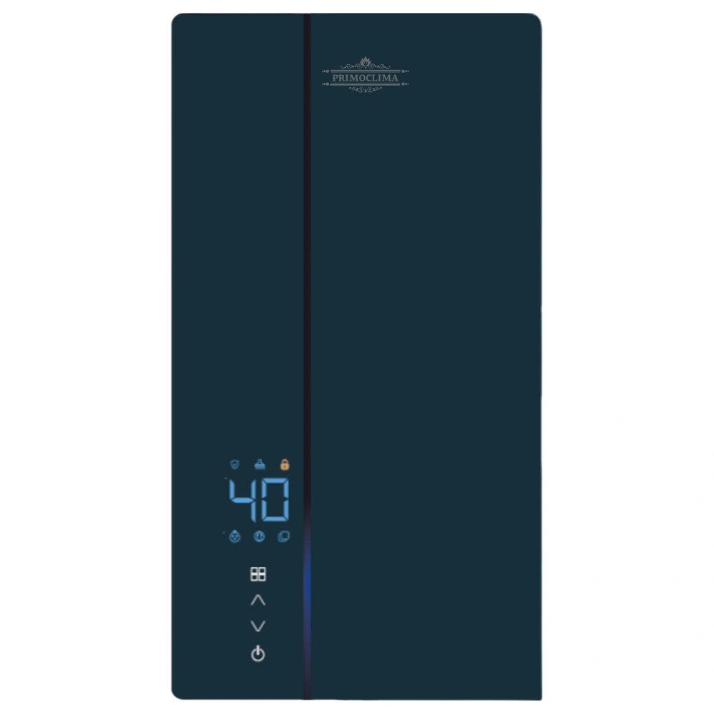 Водонагреватель проточный ATLAS 9 кВт, 380 В, сине-серый PRIMOCLIMA