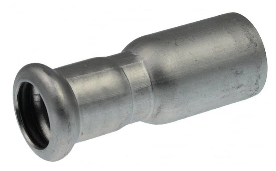 Переход ниппельный Inox press  28х18 нерж. KAN-Therm