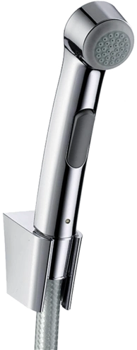 Гигиенический ручной душ с держателем, шланг 125см, хром, HANSGROHE