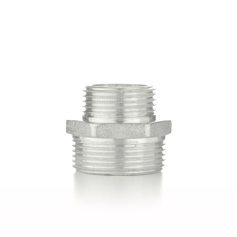 Ниппель переходной  НН  3/4х1" TIN (олово Италия) Elsen