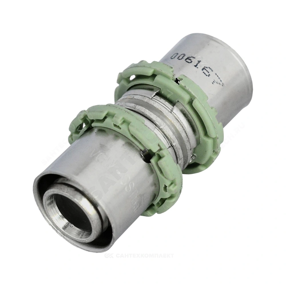 Муфта 26-26 латунь, пресс Comap