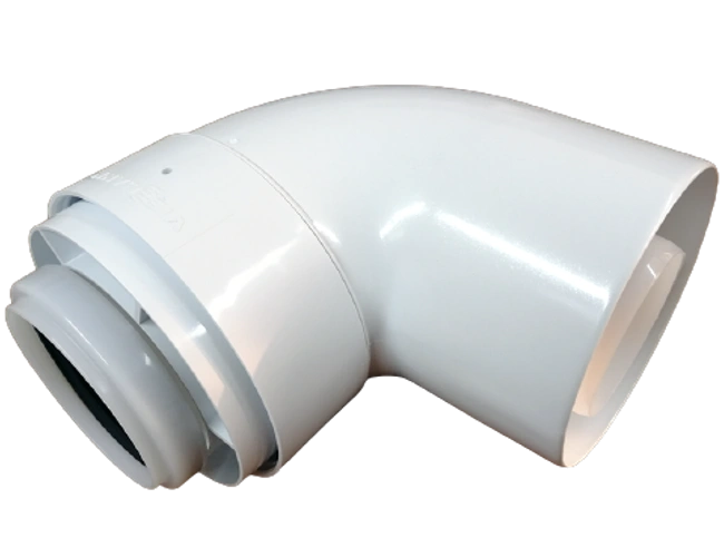 Колено LAS конденсац. 87° DN80/125 VIESSMANN