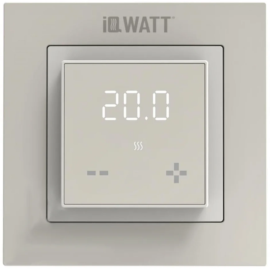 Терморегулятор IQ Thermostat D электронный, песочный
