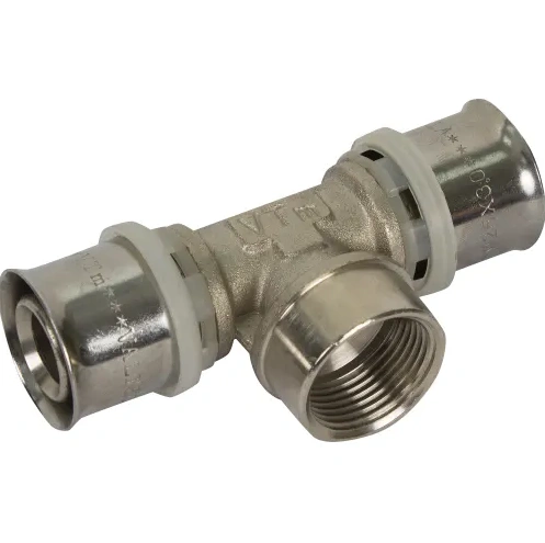 Тройник ВР, 20*3/4"*20 (пресс)