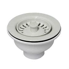 Выпуск для кухонной мойки (d=115мм, выход 1 1/2) цвет полярный белый, фактура гранит McAlpine