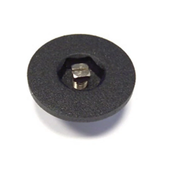 Кран маевского 1/2" CR RAL 9005 матовый