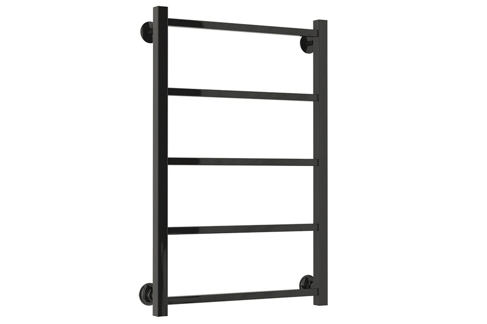 Полотенцесушитель "Версия - КН" 800х500 (5) П 20х20, нерж.сталь, ЧЕРНЫЙ, Стилье