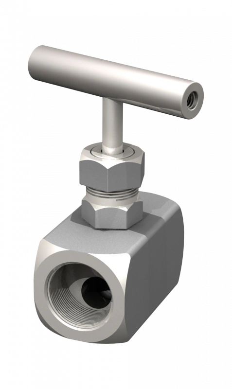 Клапан игольчатый MV40-010, Ду10, Ру420, Тмах.=200оС, нерж. сталь