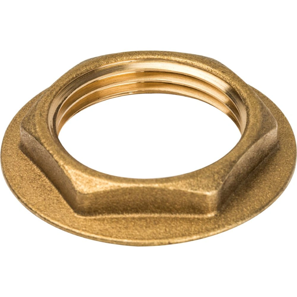 Контргайка с фланцем 1" (латунь) STOUT