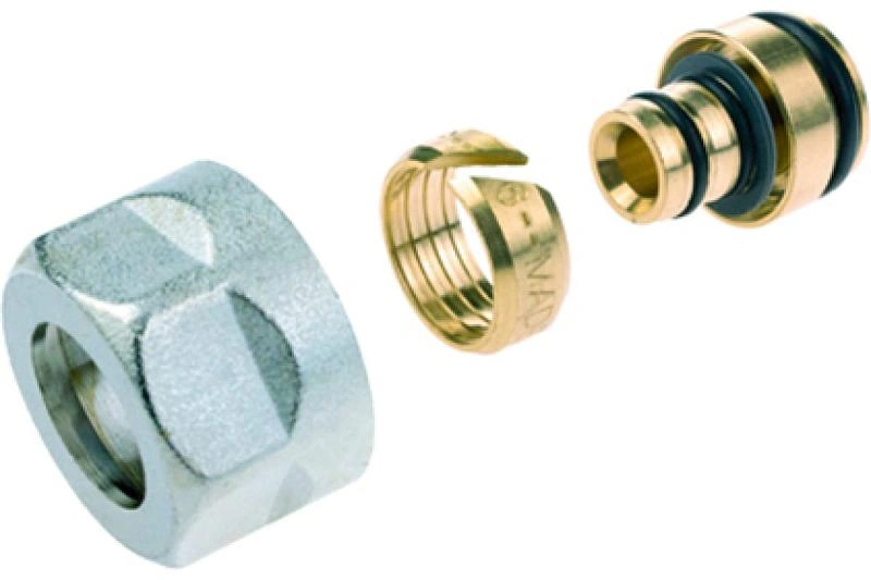 Соединение резьбозажим. 16,2х2,6 (резьба 3/4") для PE-X ELSEN MONOLIT