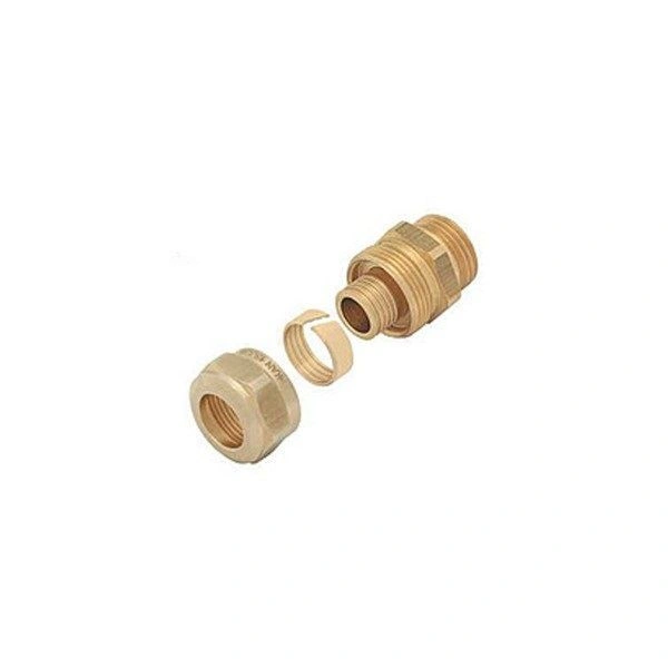 Соединитель свинчиваемый 12*2 G1/2" НР латунный KAN-therm