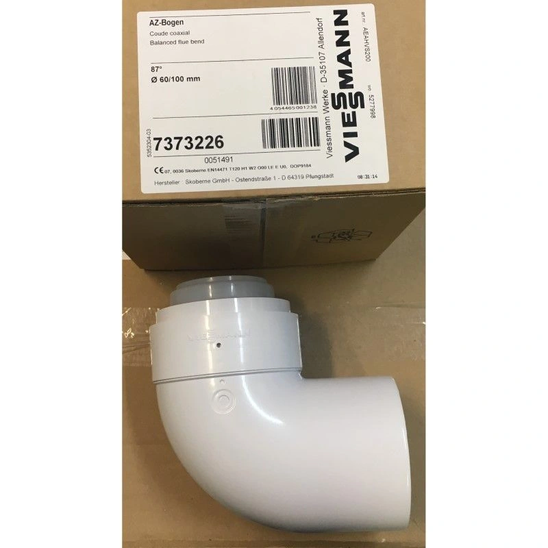 Колено LAS конденсац. 87° DN60/100 VIESSMANN