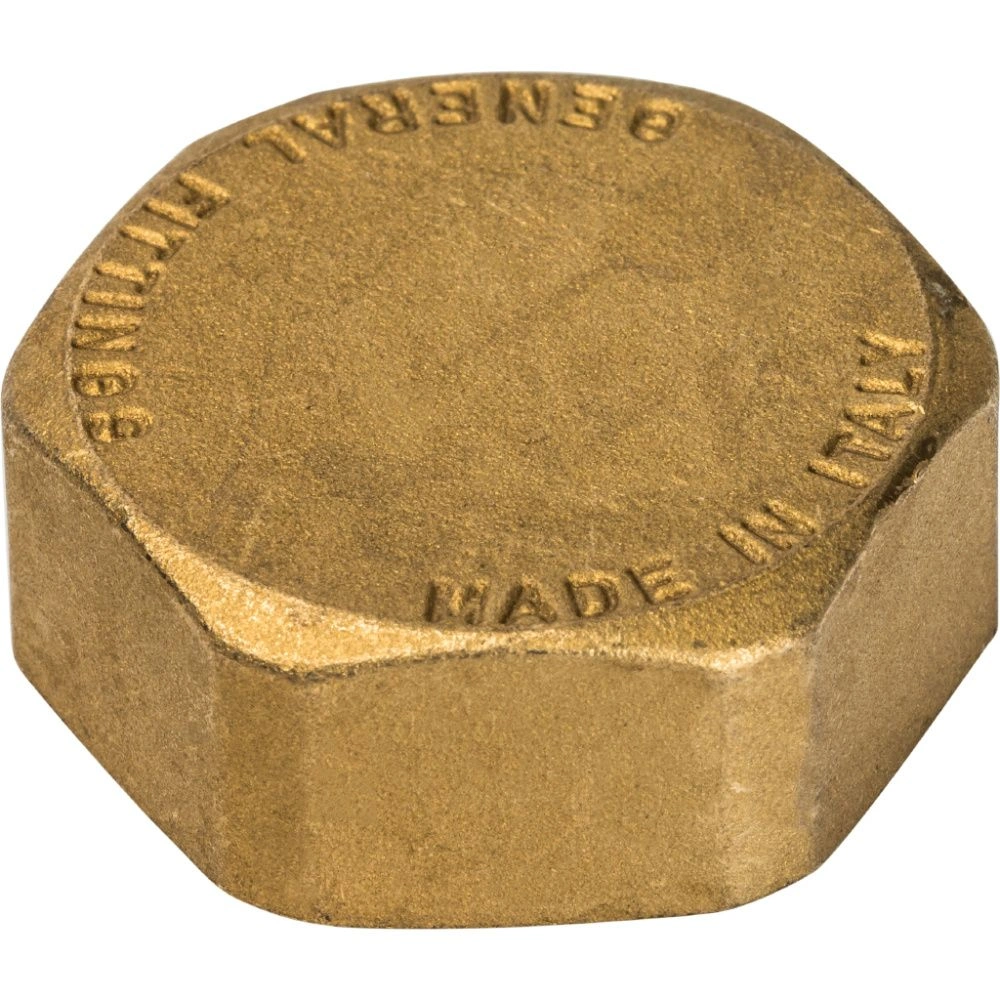 Заглушка ВР 1 (латунь) STOUT