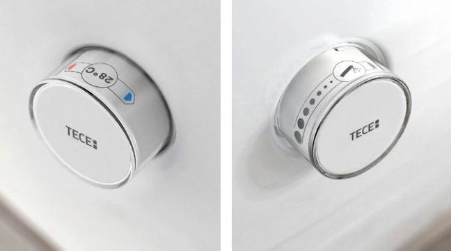 Комплект подвесного унитаза с крышкой TECEone, с гигиеническим душем TECE (9700200+9700600)