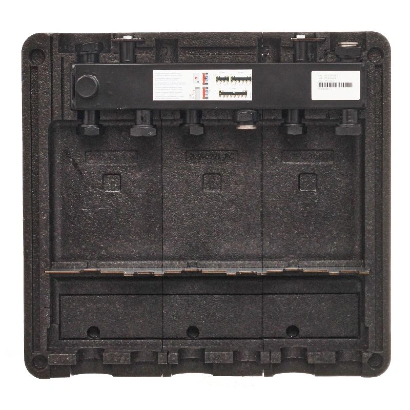 Распределительный коллектор с интегрированным гидравлическим разделителем на 3 контура ELSEN