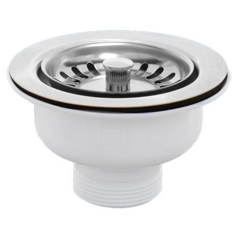 Выпуск для кухонной мойки (d=113мм, выход 1 1/2) ХРОМ McAlpine