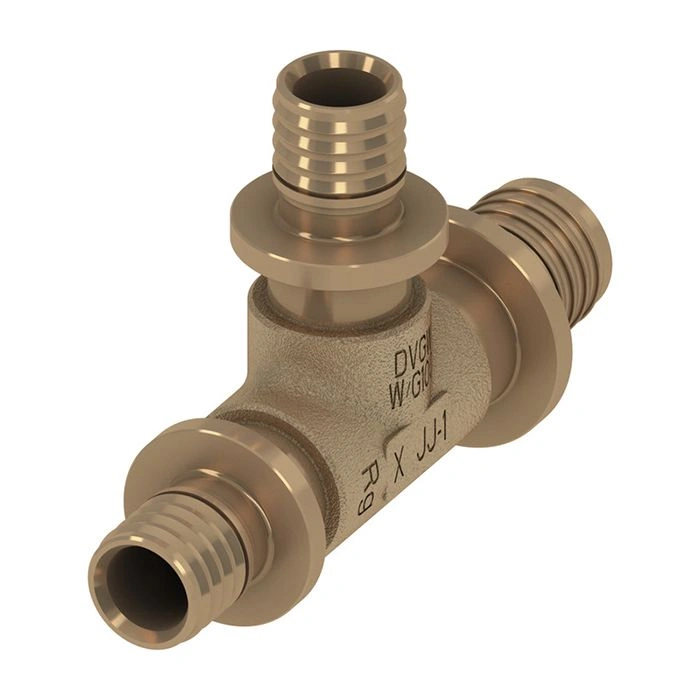 Тройник 25-20-25 бронза TECE