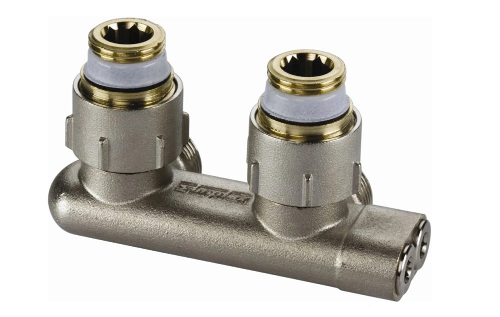 Узел нижнего подкл. перекрестный угловой, ВР1/2х3/4НР Simplex