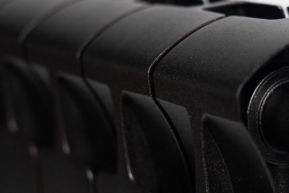 Радиатор биметаллический Monolit 500/100 мм 4 секции G3/4" боковое подключение Антрацит Rifar