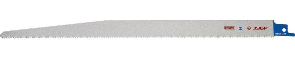 Полотно для сабельной пилы  L-280/300, Bi-Met ЗУБР S1222VF