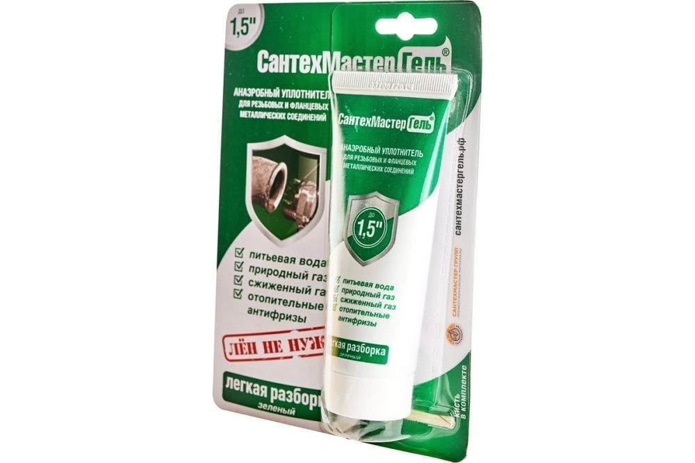 Гель Сантехмастер зеленый 60г