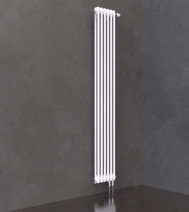 Радиатор трубчатый Batarìa 2-1750-06 UT RAL 1Т104S9016 белый муар ½ (ВЫСТАВОЧНЫЙ ОБРАЗЕЦ)