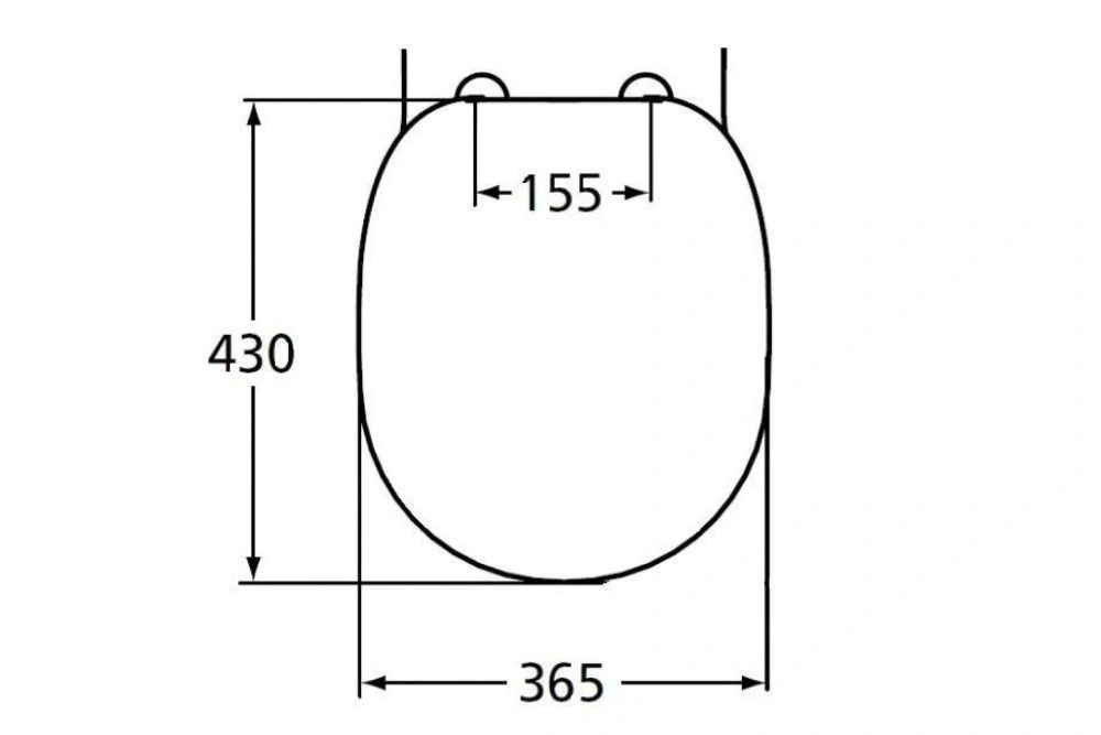 Сиденье с крышкой Connect, тонкое дюропласт (soft close), IDEAL STANDARD