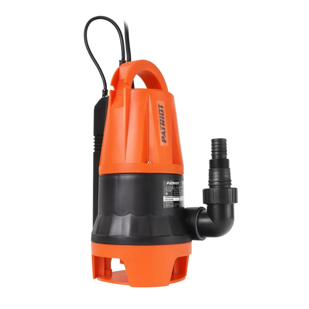 Насос дренажный F 900i, для грязной воды, встроенный поплавок, 920 вт, 14000 л/ч PATRIOT