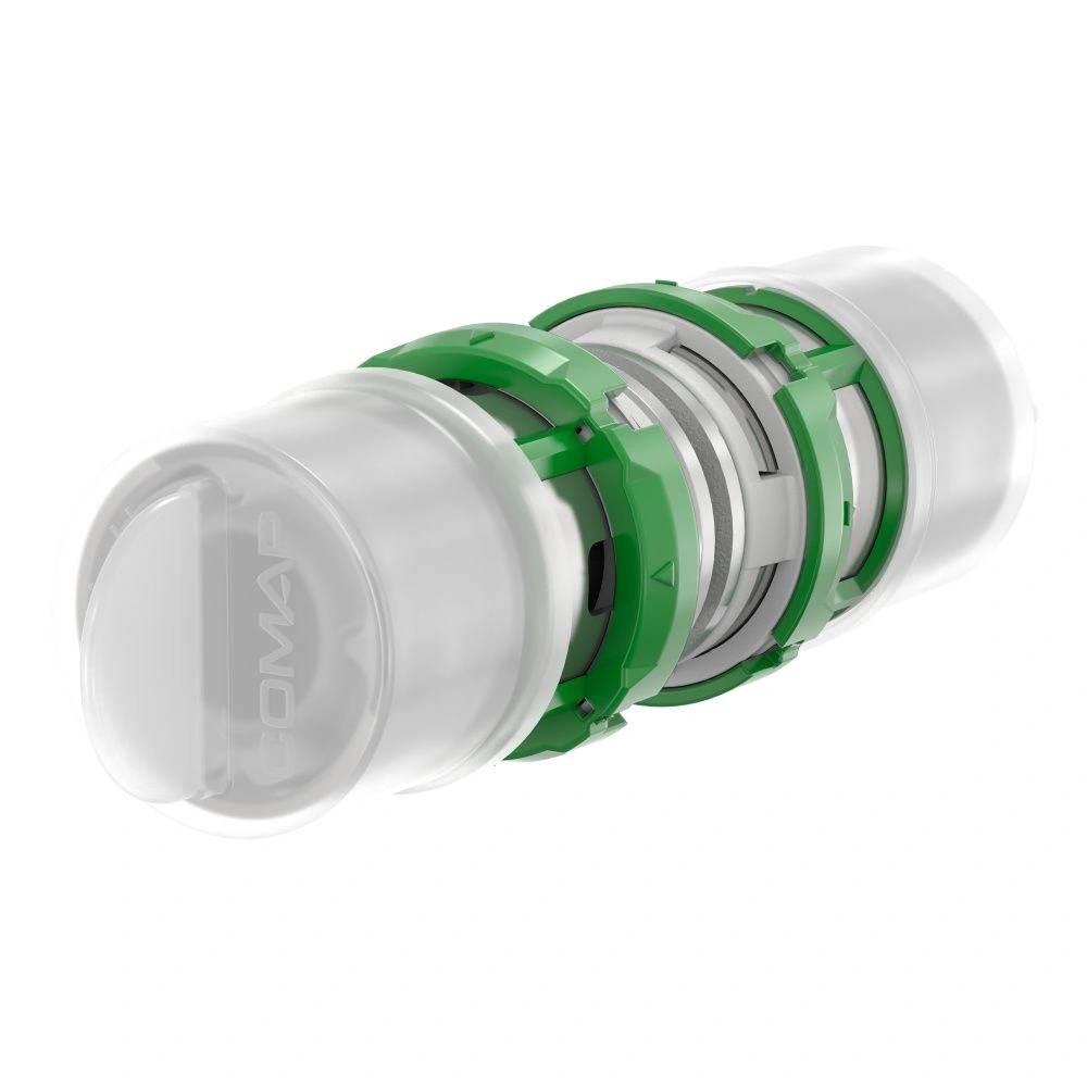 Муфта 16-16 латунь, пресс Comap