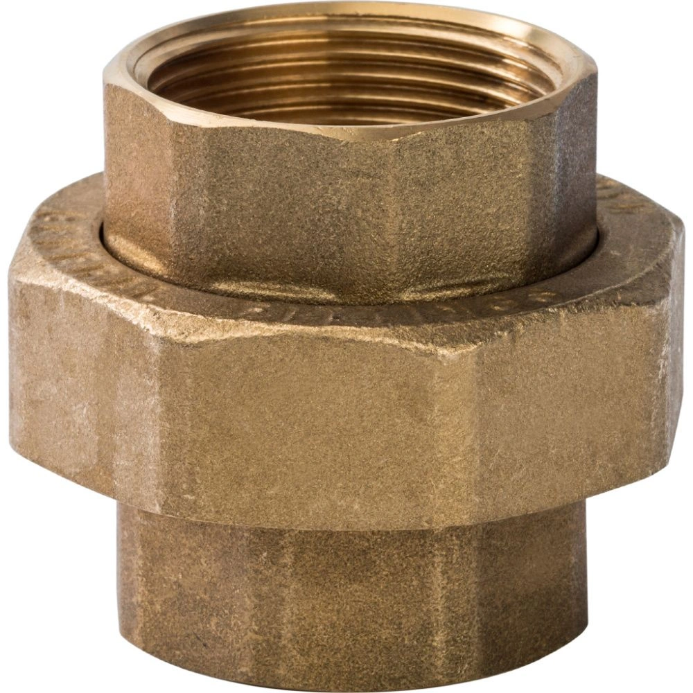 Сгон прямой (американка)  11/4" (латунь) ВВ STOUT