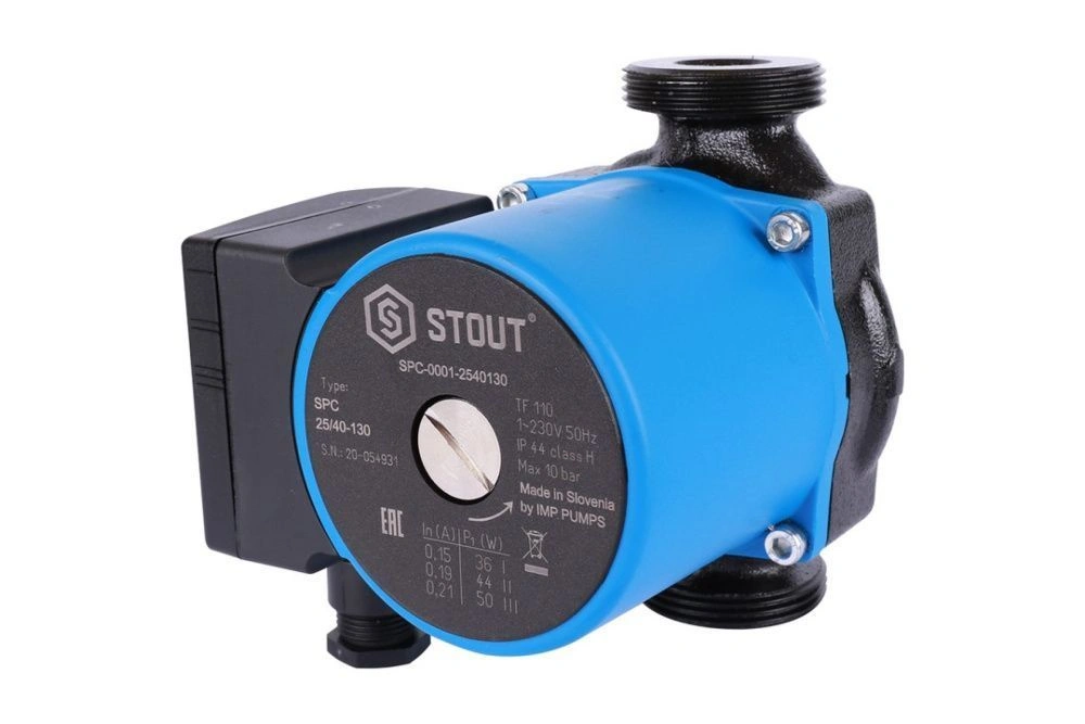 Насос циркуляционный STOUT 25/40-130