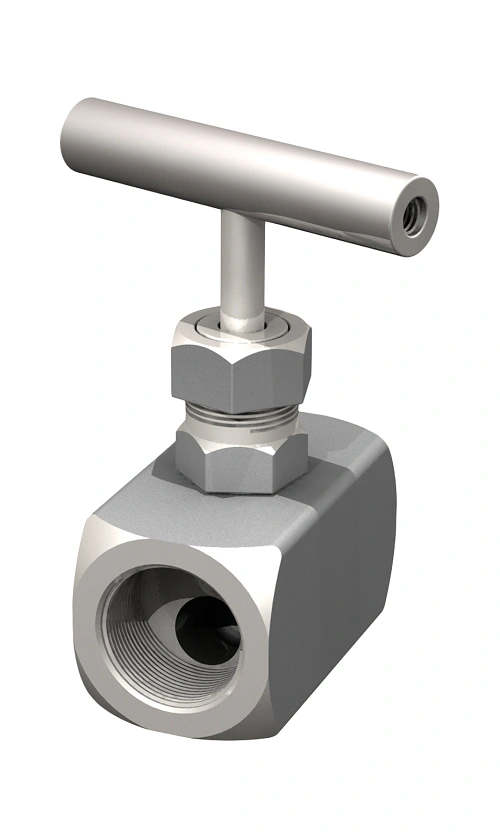 Клапан игольчатый MV40-020, Ду20, Ру250, Тмах.=200оС, нерж. сталь