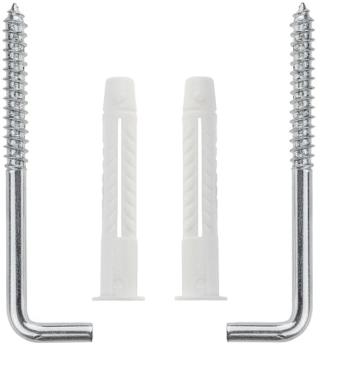 Набор для крепления водонагревателя 100 литров (костыль 8 х 100 + дюбель, 2 шт.) MasterProf