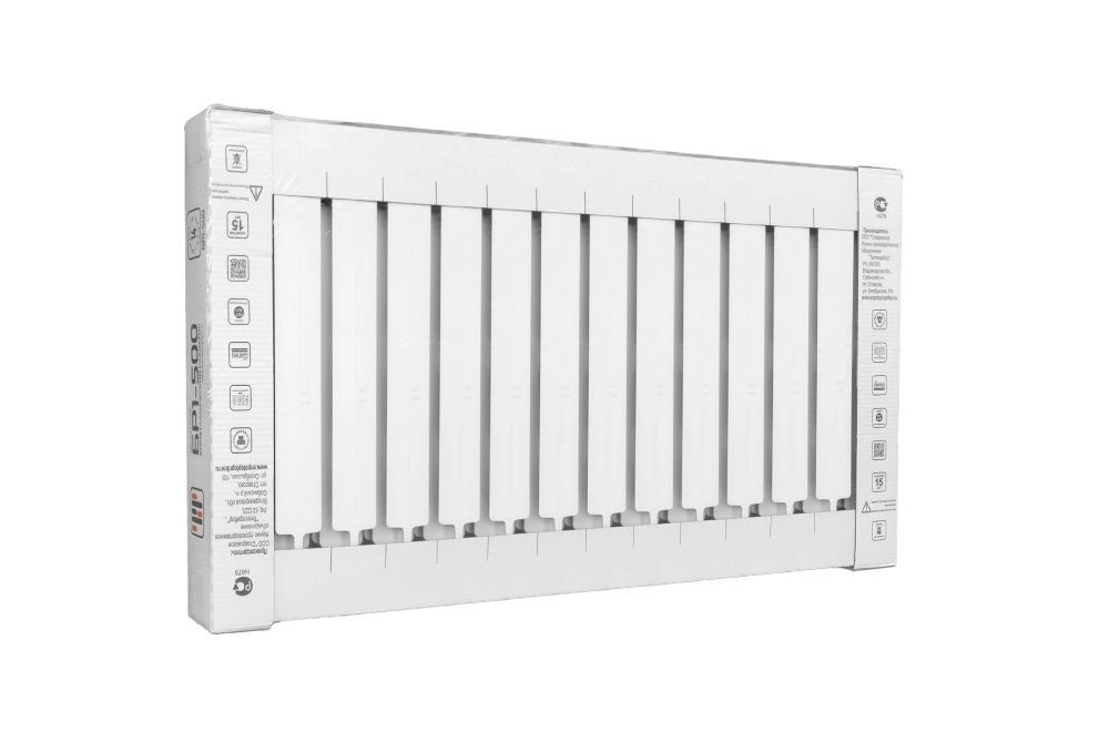 Радиатор биметаллический 500/90 мм14 секций Теплоприбор