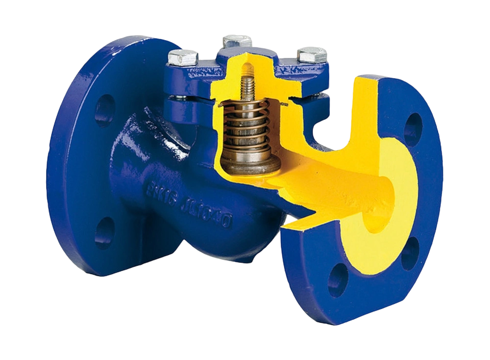 Клапан обратный V287-050 - фланцевый чугунный Ду 50, Ру 16