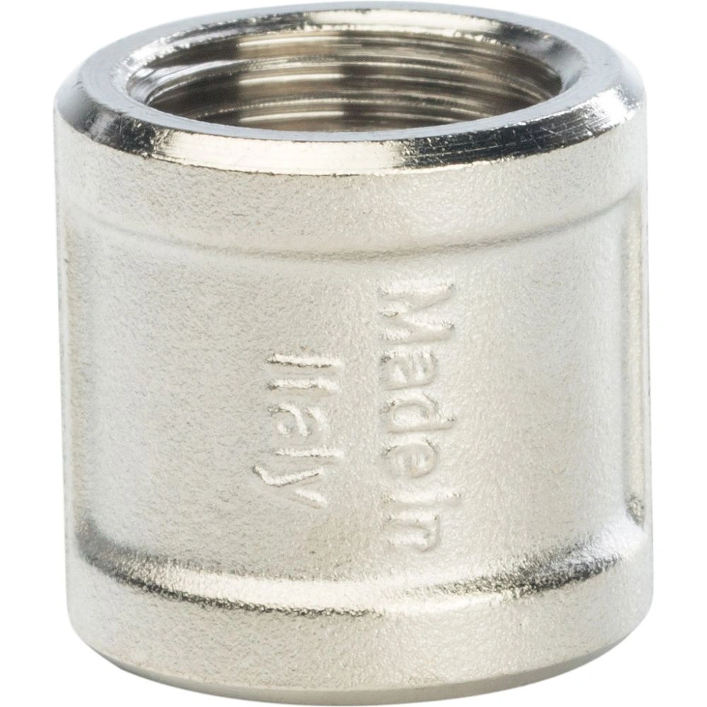 Муфта ВВ   1/2х1/2 (никель) STOUT