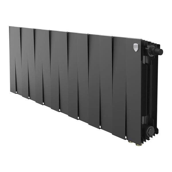Радиатор биметаллический PianoForte Noir Sable VDR80 300/100  14 секций Royal Thermo