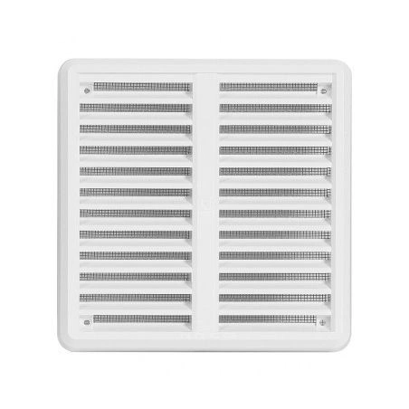 Решетка-крышка вент. VM 175х250 КB с сеткой, белая, пласт. HACO