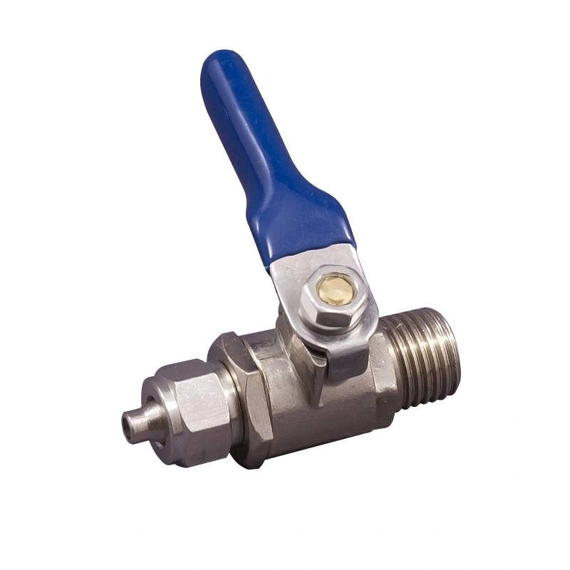 Кран шаровый JG 1/4" Гейзер (металл, трубка-штуцер)