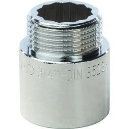 Удлинитель  НВ 25ммх3/4" хром  STOUT