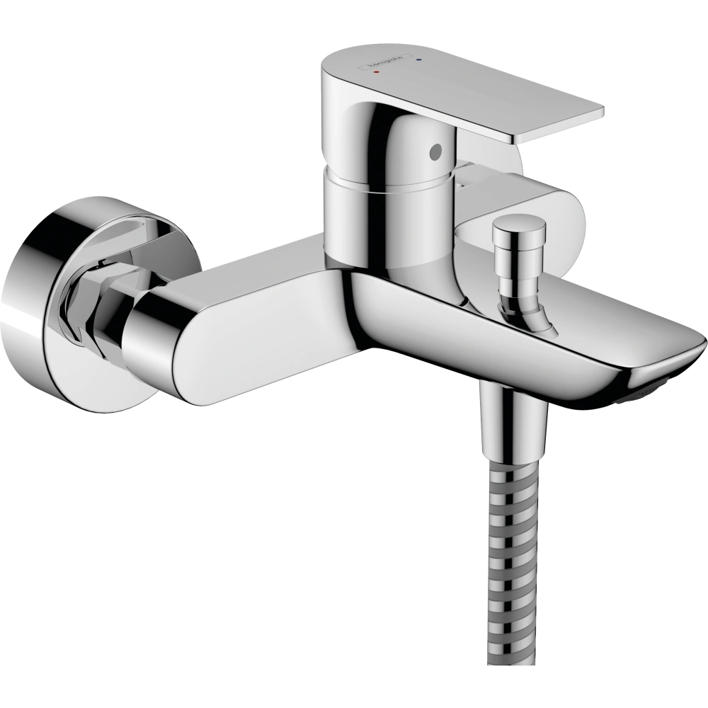 Смеситель д/ван. Rebris E, однорычажный, внешнего монтажа, хром, HANSGROHE