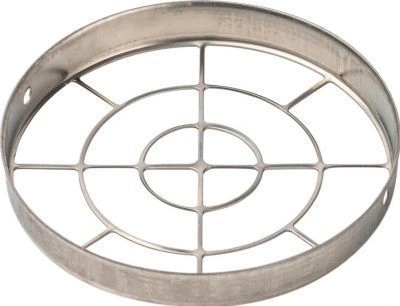 Элемент дымохода решетка из нержавеющей стали DN80 для воздухоподводящей трубы STOUT