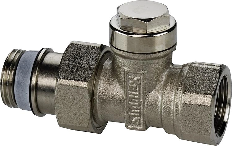 Вентиль запорный IG/N 1/2х1/2 прямой Simplex