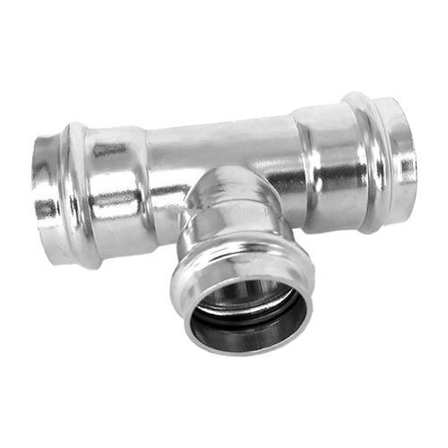 Тройник press 15х15х15 нерж. Kromwell